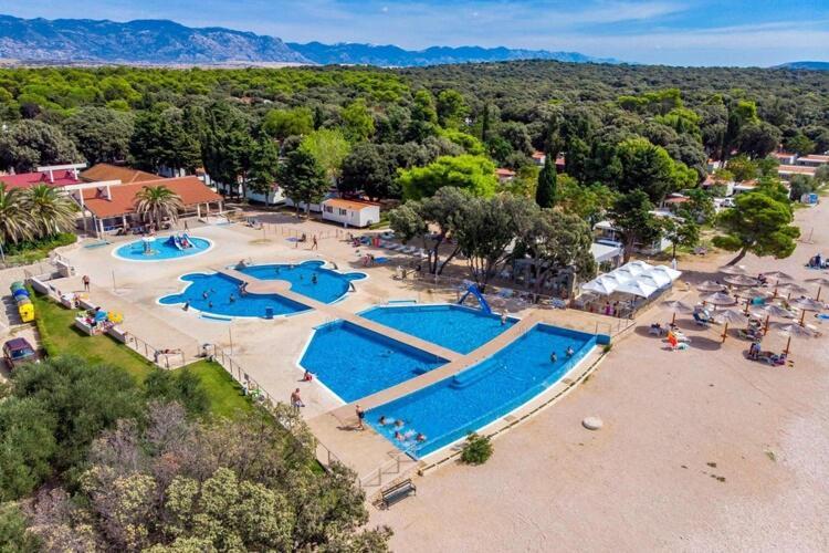 Mobile Home Mediteran Superior By The Pool In Caravan Park Strasko, Novalja Extérieur photo